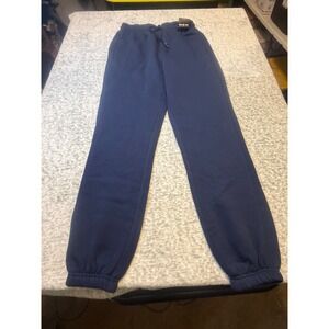 DSG Mens Classic Fleece Cinch Pant University Navy‎ Size S NWT